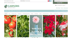 Desktop Screenshot of garnersgardencentre.co.uk